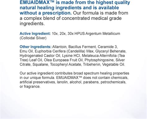 Buy emuaid EMUAIDMAX Ointment - Eczema Cream. Maximum Strength ...