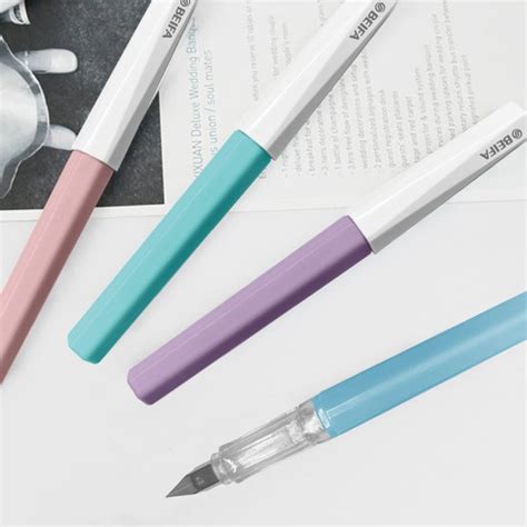 Beifa S-3.4mm Fountain Pen with Ink Cartridge - SCOOBOO - Beifa