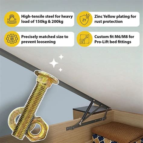 Ebco Mounting Screw Kit for Pro-Lift Bed Fittings | Buy Online in ...