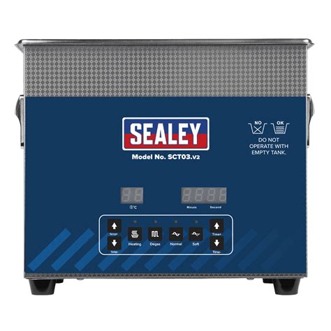 Ultrasonic Parts Cleaning Tank 3L
