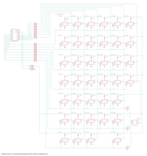 Arduino Button Matrix 的图像结果