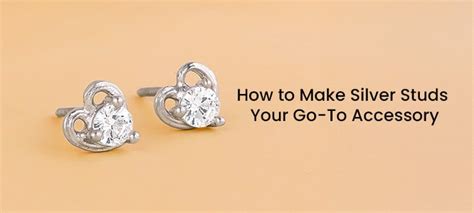 How to Rock Daily Wear Silver Studs in Style | GIVA Jewellery – GIVA