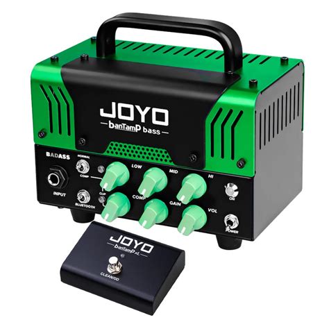 Buy JOYO Badass Bass Mini Amp Head 50 Watt Preamp Hybrid Tube Power ...