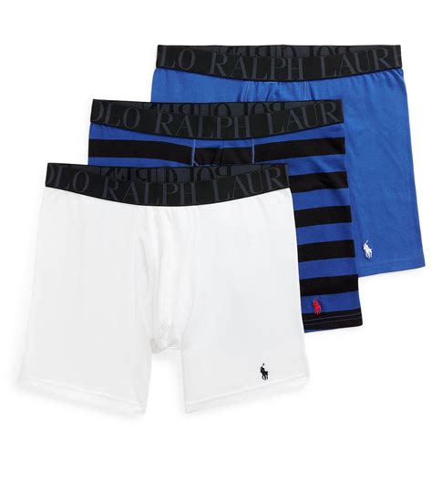 Polo Ralph Lauren Multi Boxer Briefs 3-Pack | Dillard's