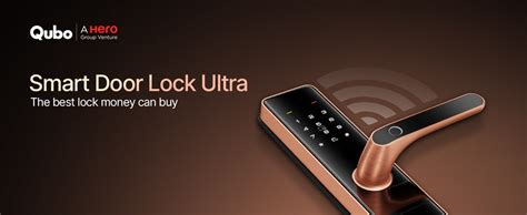 Smart Door Lock Ultra Wi-Fi – Qubo India