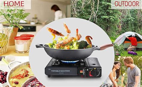 HAIYUN Alloy Steel Camping Portable Gas Stove Use With Dual Mode Lpg ...