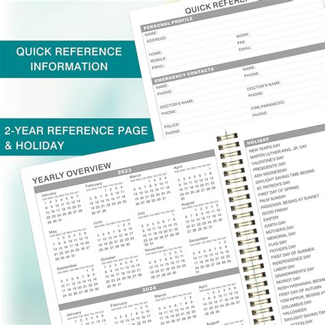 Buy 2023 Appointment Book - 2023 Daily Hourly Planner, 8 x 10, January ...