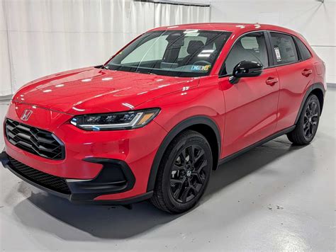 New 2025 Honda HR-V Sport in Milano Red | Greensburg | #H10829