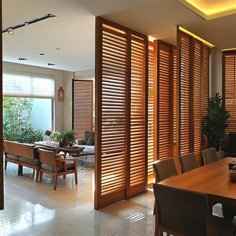 30 Stylish Partition Designs Between Living and Dining Room