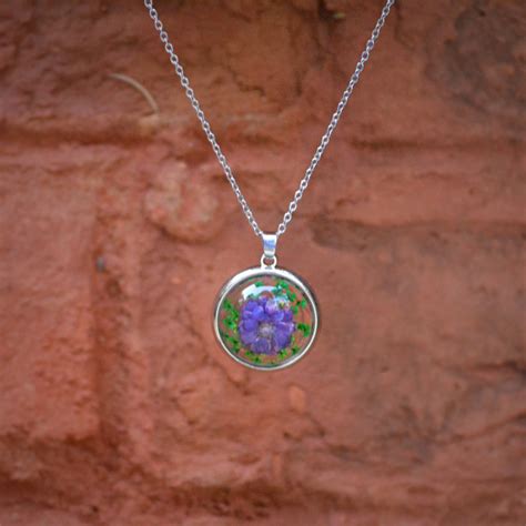 Into The Woods Real Dried Flower Necklace – Forest Whisper