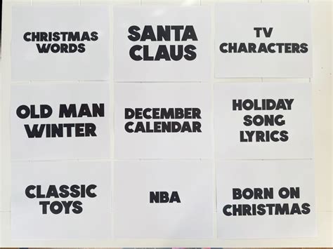 The Floor Inspired Christmas Game - Play Party Plan