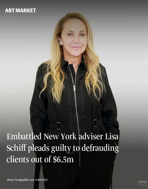 Embattled New York adviser Lisa Schiff pleads guilty to defrauding ...