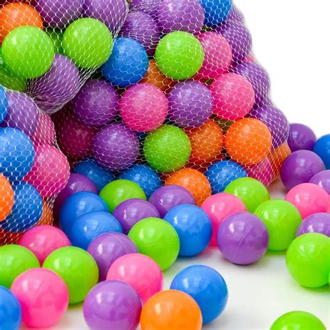 Buy Wembley Pool Ball 50 Pcs 6 Cm Colorful Small Plastic Balls Safe ...
