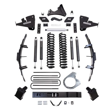 8.5" Lift Kit W/ Falcon Shocks - Ford Super Duty Diesel F250/F350 4WD ...
