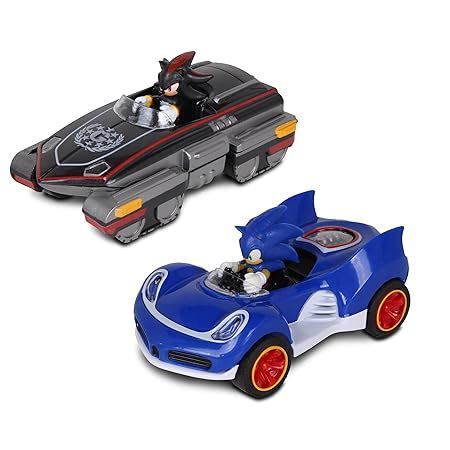 Buy NKOK R/C Racing Kid Nkok Sonic & Shahow Pull Back Action! Set Of ...