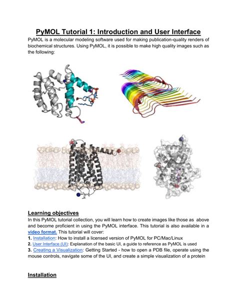 Image result for PyMOL Demo