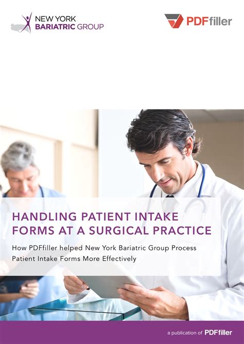 Handling Patient Intake Forms at a Surgical Practice | pdfFiller