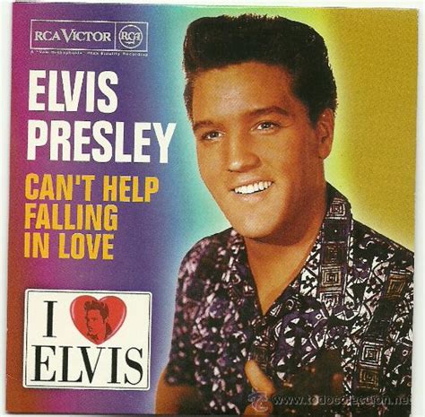 elvis presley. can't help falling in love (cd-s - Comprar CDs de Música ...