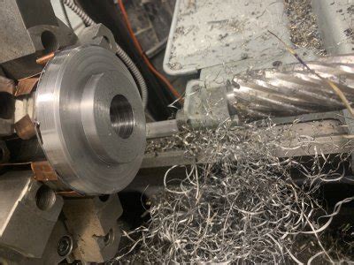 Image result for Using Annular Cutter On Lathe