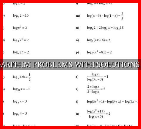 How to Find Simple Log Problems 的图像结果