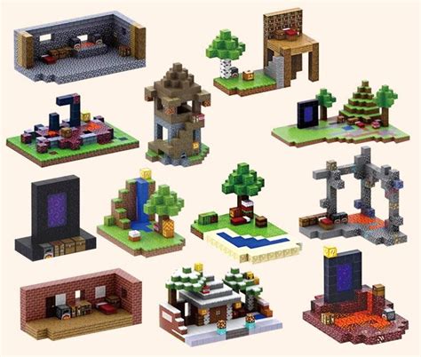 Magnetic Building Blocks MineCrafter Set Toy – Kidology – Shop ...