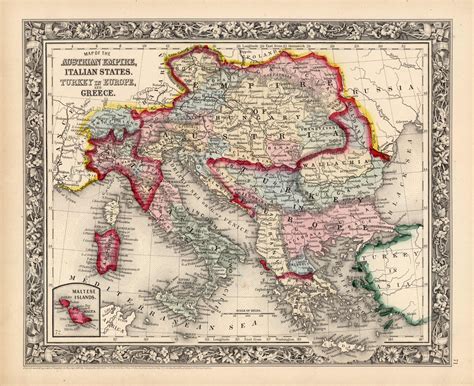Austrian Empire Map