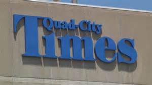 Quad-City Times printing last edition on its own press Monday