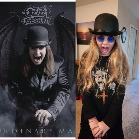 My ozzy halloween costume! lemme know what you think (also i blasted my ...