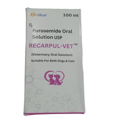 Oriheal : Recarpul-Vet Furosemide Oral Solution for Dogs & Cats ...