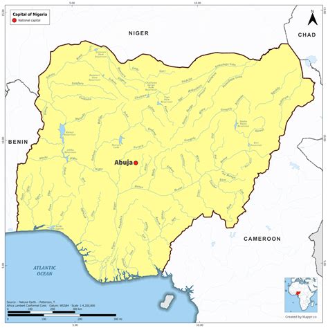 Nigeria Maps | Mappr