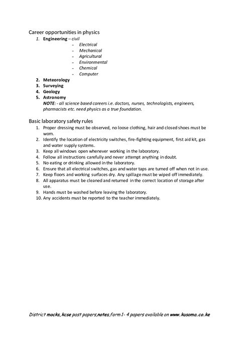 Physics Form 1 Notes Topic 的图像结果