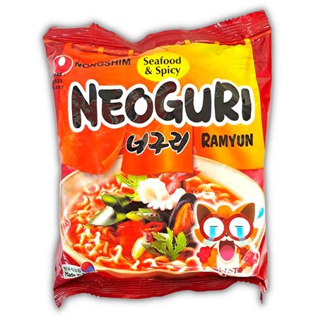 (KOREA) NONGSHIM – Neoguri Ramyun 120G ((Hot) Seafood & Spicy) - Asia ...