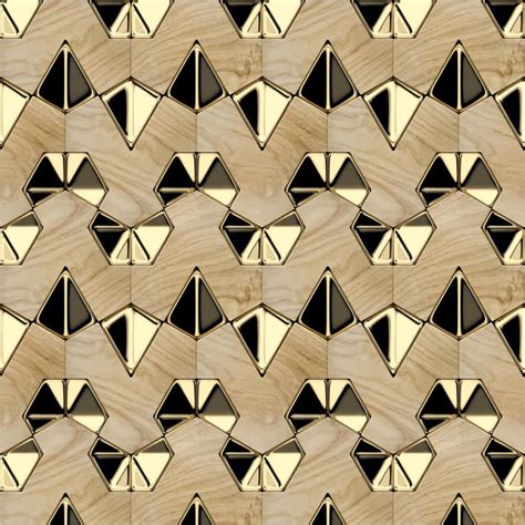 LS Graphics 3D Golden Wood Pattern, Self Adhesive Wallpaper Peel ...