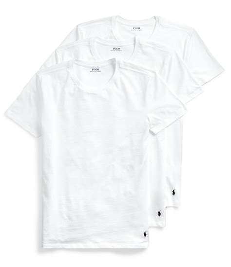 Polo Ralph Lauren Big & Tall Classic Fit Crew 3-Pack Tees | Dillard's