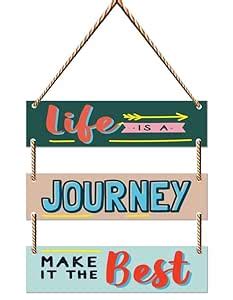SAF motivational Mdf Wooden Wall Hanging Home Decor Plates, wall ...