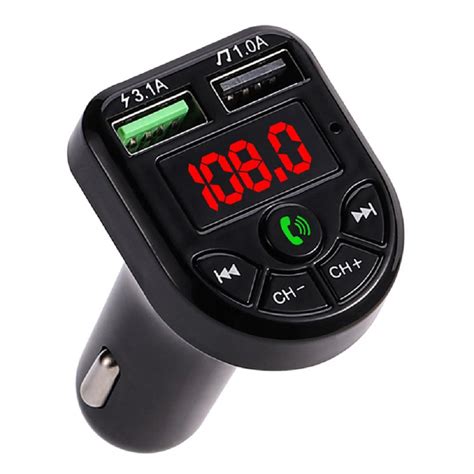 Rezultat imagine pentru Bluetooth FM Transmitter Car