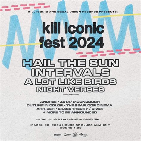 K*ll Iconic Fest: Intervals & Hail The Sun, House Of Blues - Anaheim ...
