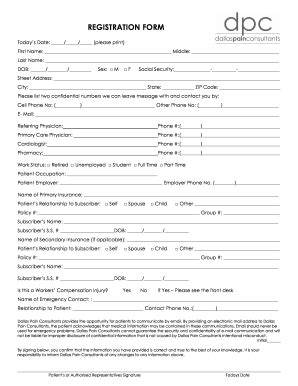 Fillable Online SEX OFFENDER REGISTRATION FORM Have registrant complete ...