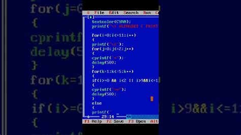 Image result for C for Loop Programming Alphabetical Patter