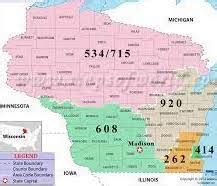 Image result for 608 Area Code
