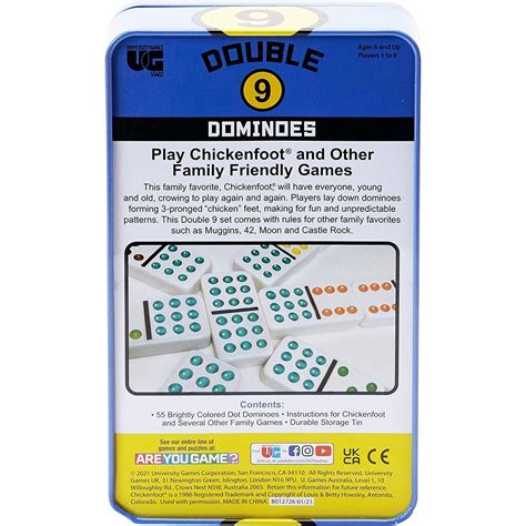 DOUBLE 9 DOMINOES - THE TOY STORE