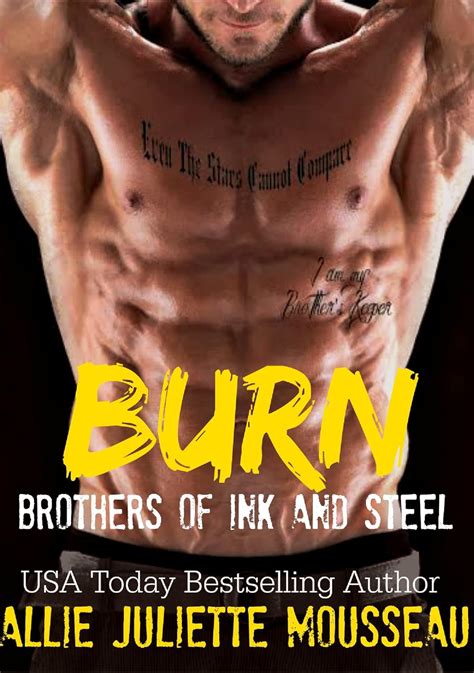 Burn (Brothers of Ink and Steel Book 2) eBook : Mousseau, Allie ...