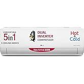 LG 1.5 Ton 3 Star Hot & Cold DUAL Inverter Split AC (Copper, Super ...