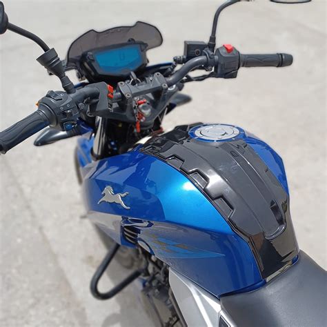 Saiga Parts TankTie for TVS Apache RTR 4V 160 200 (Matte Black ...