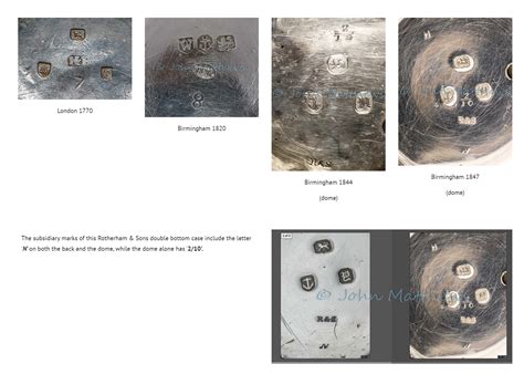 Please post your English Case Maker's 'Subsidiary' Marks here | NAWCC ...