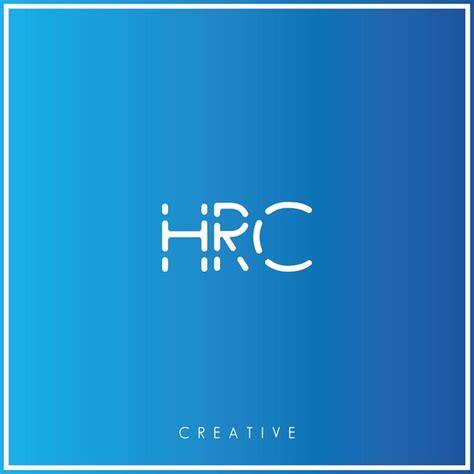 HRC Premium Vector Latter Logo Design Creative Logo Vector ...