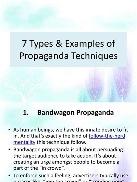 Image result for Bandwagon Propaganda Examples