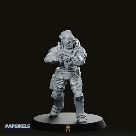 Papz Industries Wy Pmcs Operator 1 Miniature - We Print Miniatures