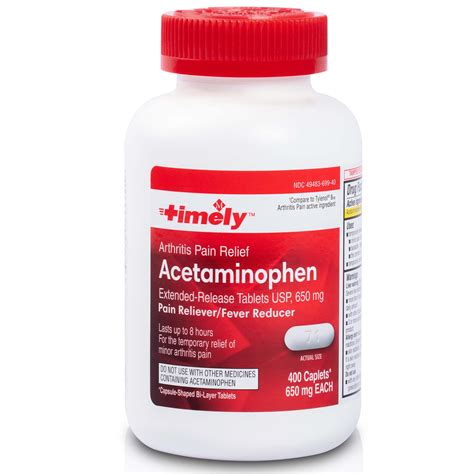 Acetaminophen 650 Mg