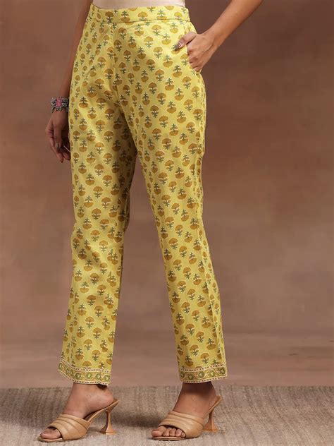 Buy Yellow Printed Cotton Straight Suit With Dupatta Online at Rs.2309 ...